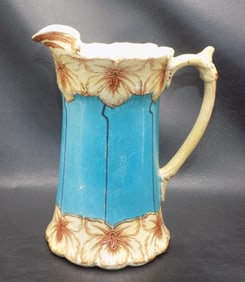 lovely vintage hand painted Limoges pitcher.