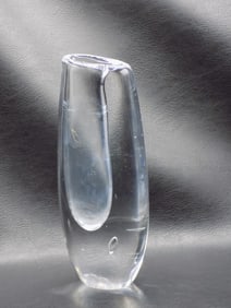 Midcentury modern Vicke Lindstrand Kosta Boda bubble vase