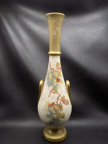 Fabulous antique hand decorated Royal Bonn vase