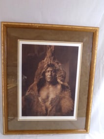 E S Curtis photograph  Bears Belly Arikara 119 of 1500