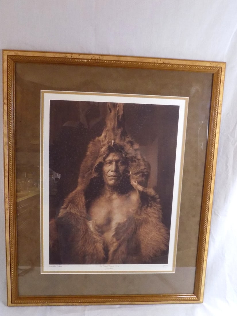 E S Curtis photograph Bears Belly Arikara 119 of 1500 (1 of 7)