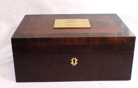 Greenville Country Club South Carolina member guest 1973 wood storage box