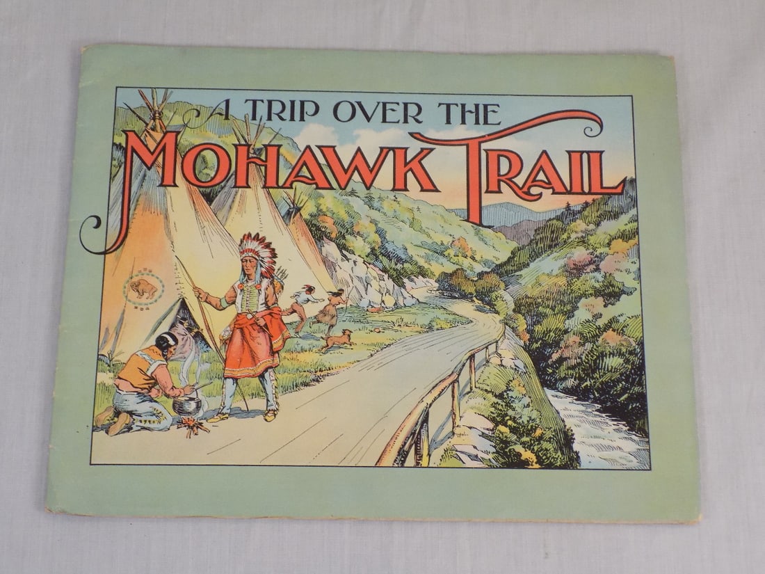 1914 Souvenir Guide Book A Trip Over The Mohawk Trail (1 of 6)