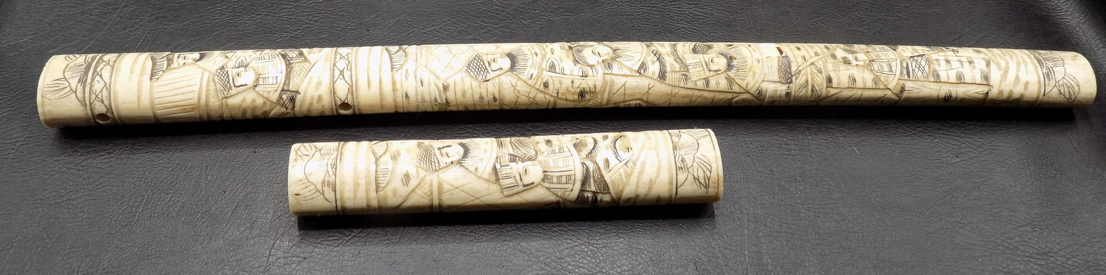 Exceptional hand carved 19 th century Japanese tanto. (1 of 12)