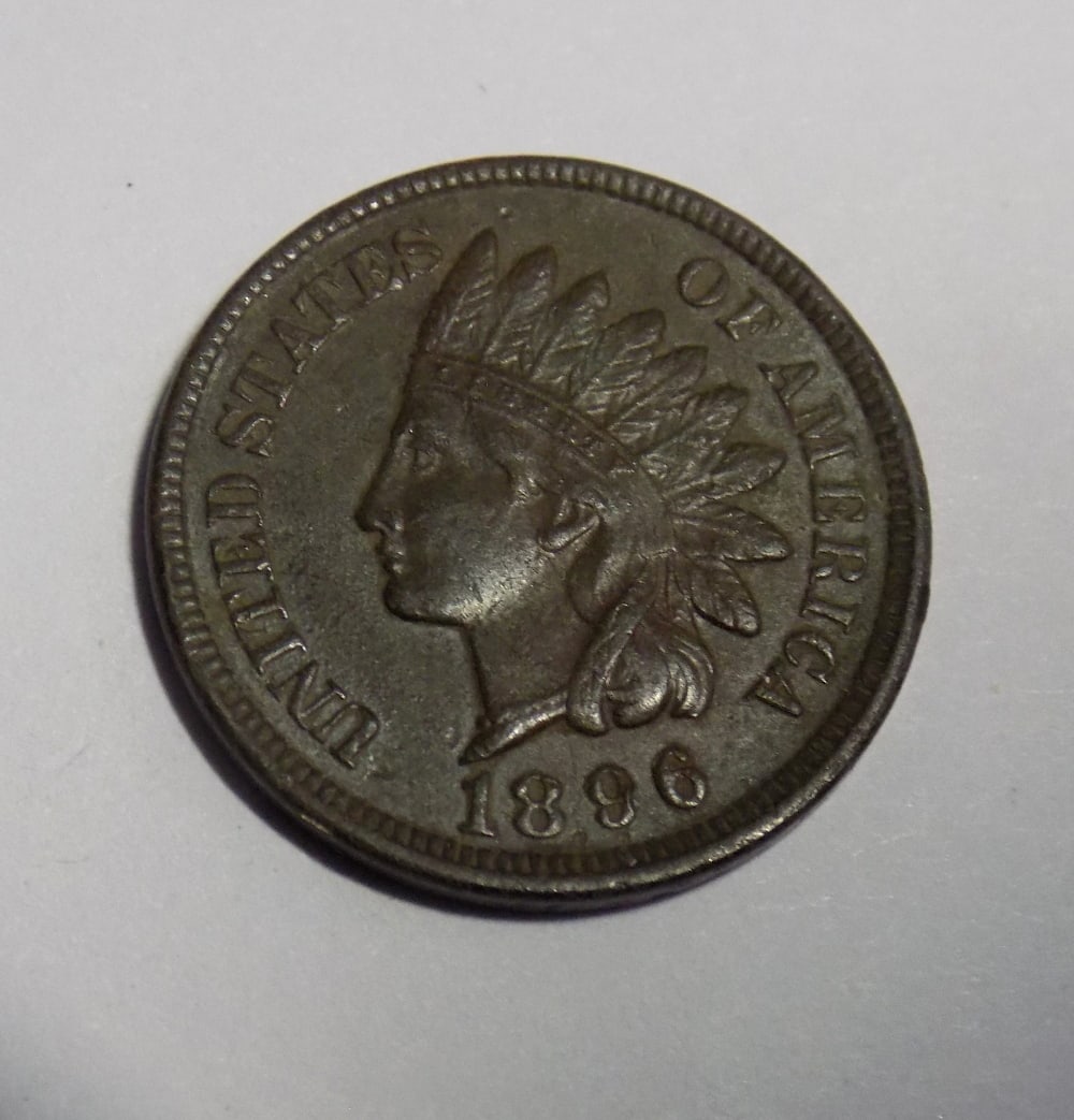 1896 uncirculated Indian Head penny (1 of 2)
