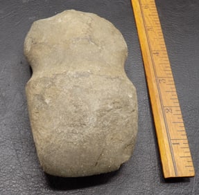 Native American Stone Full Groove Axe Head