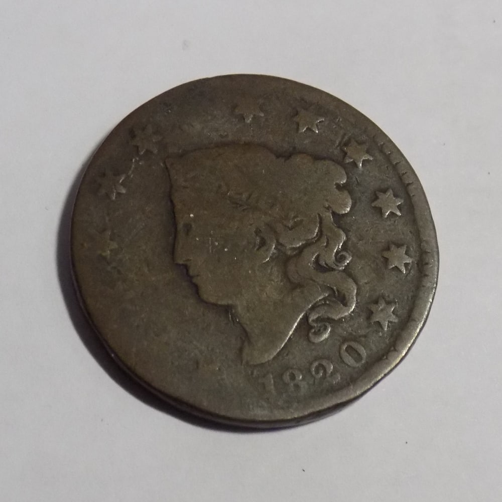 1820 large cent. (1 of 4)