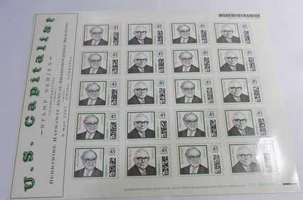 U. S. Capitalist  Stamp Series Berkshire Hathaway