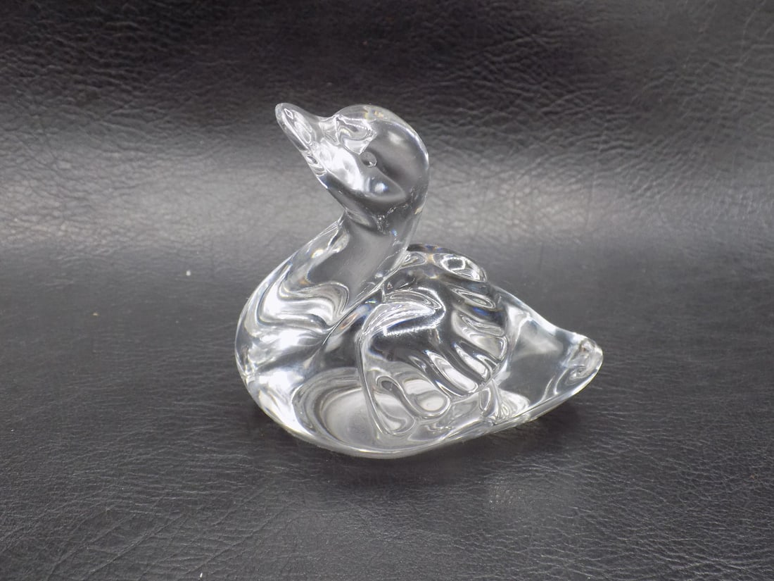 Vintage Waterford crystal duck paperweight (1 of 4)