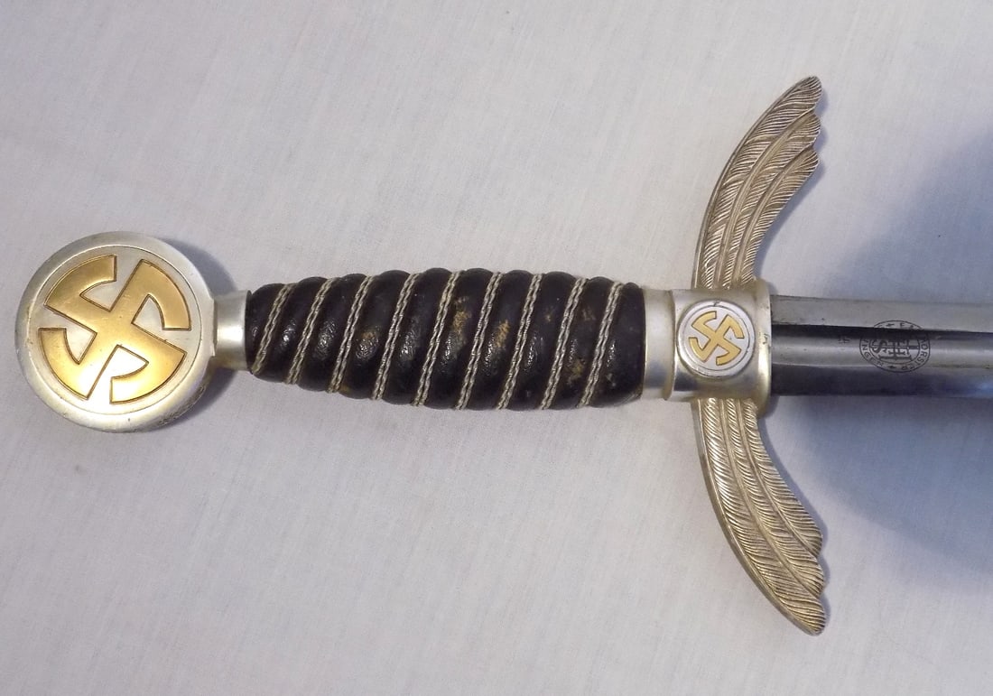 WWII German Luftwaffe officers sword - 10