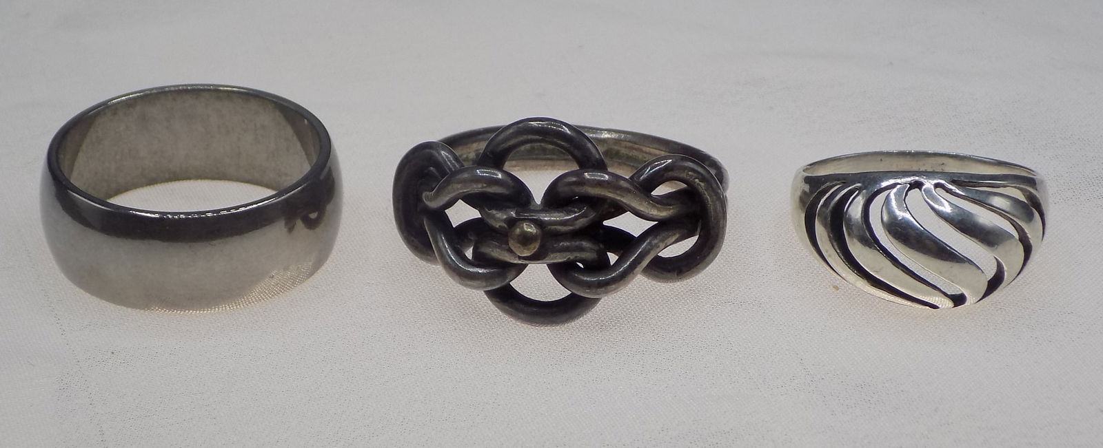 Three sterling rings (1 of 5)