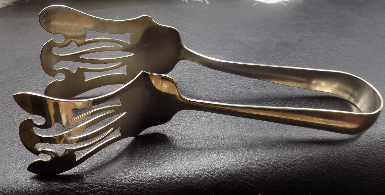 Vintage Frank Whiting sterling silver asparagus serving tong (1 of 5)