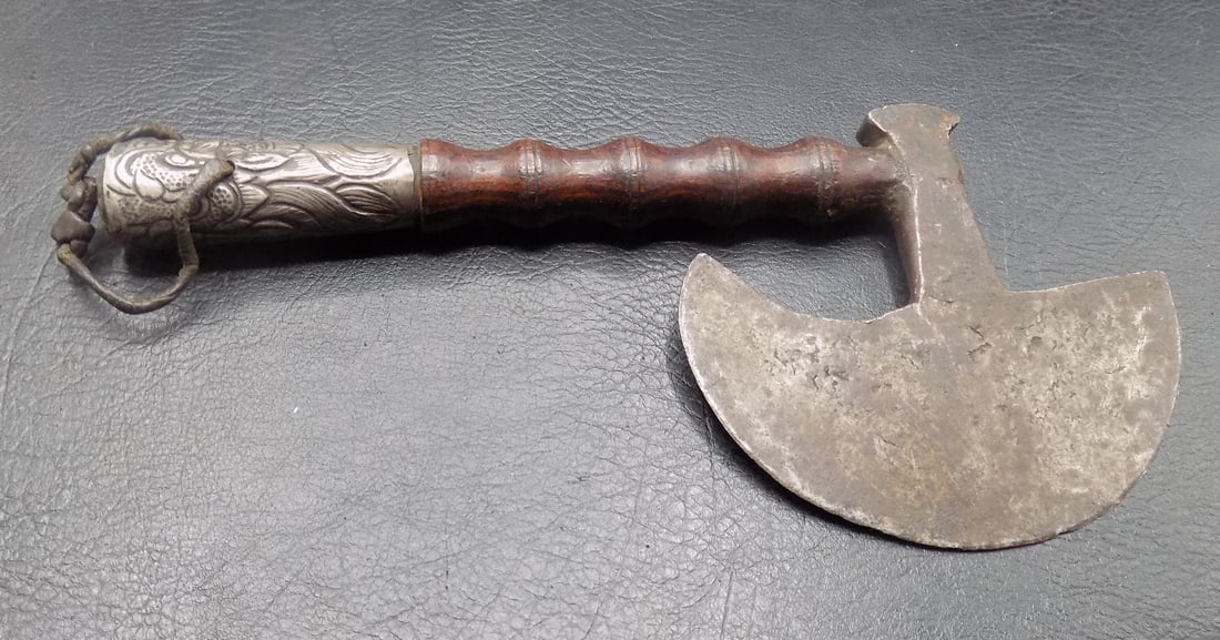 Antique Indo Persian axe or Tabar or Tabarzin (1 of 6)