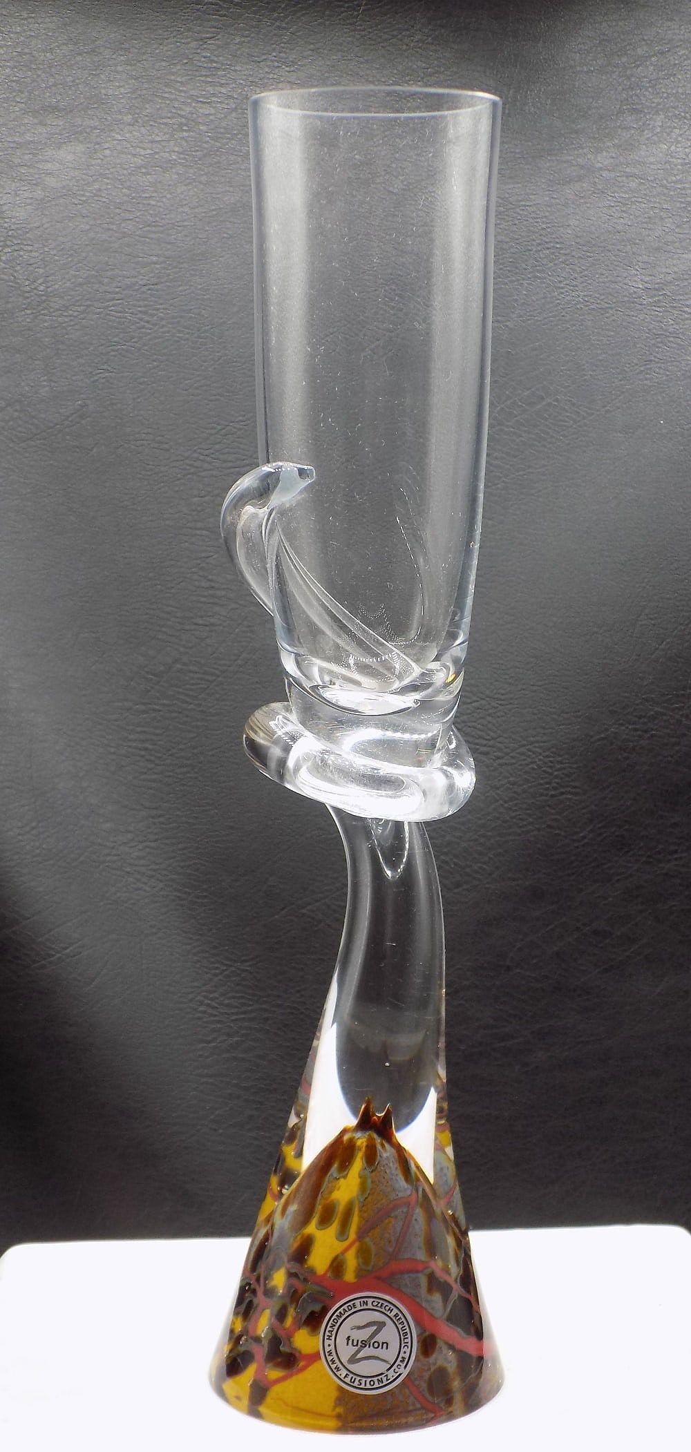 Fabulous vintage Fusion art glass cocktail glass (1 of 8)