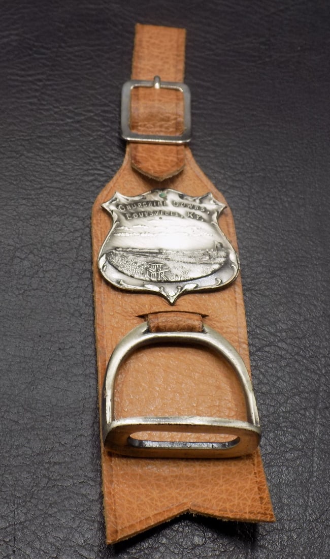 Vintage rare Churchill Downs Louisville Ky watch fob. (1 of 4)