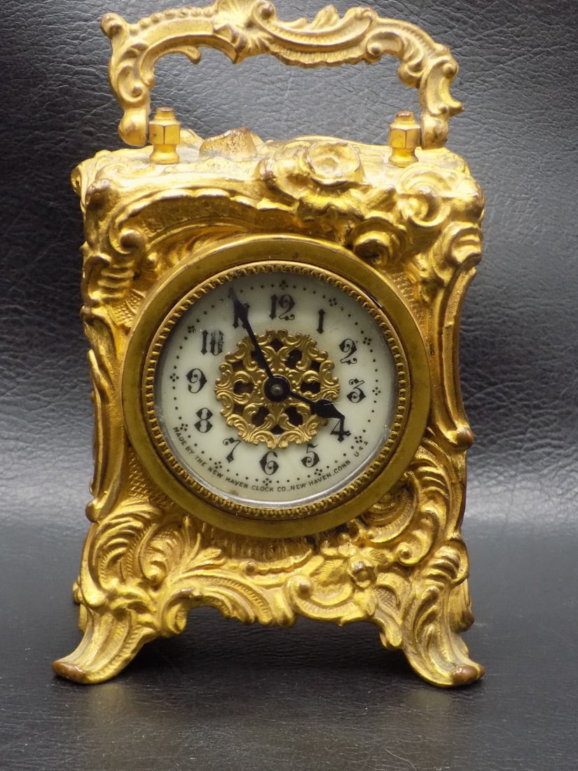 Fancy Victorian carriage clock (1 of 8)