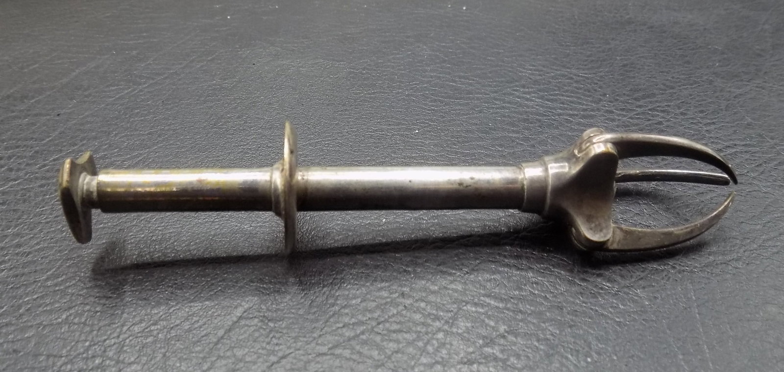 Antique silverplate sugar or ice cube tong (1 of 4)