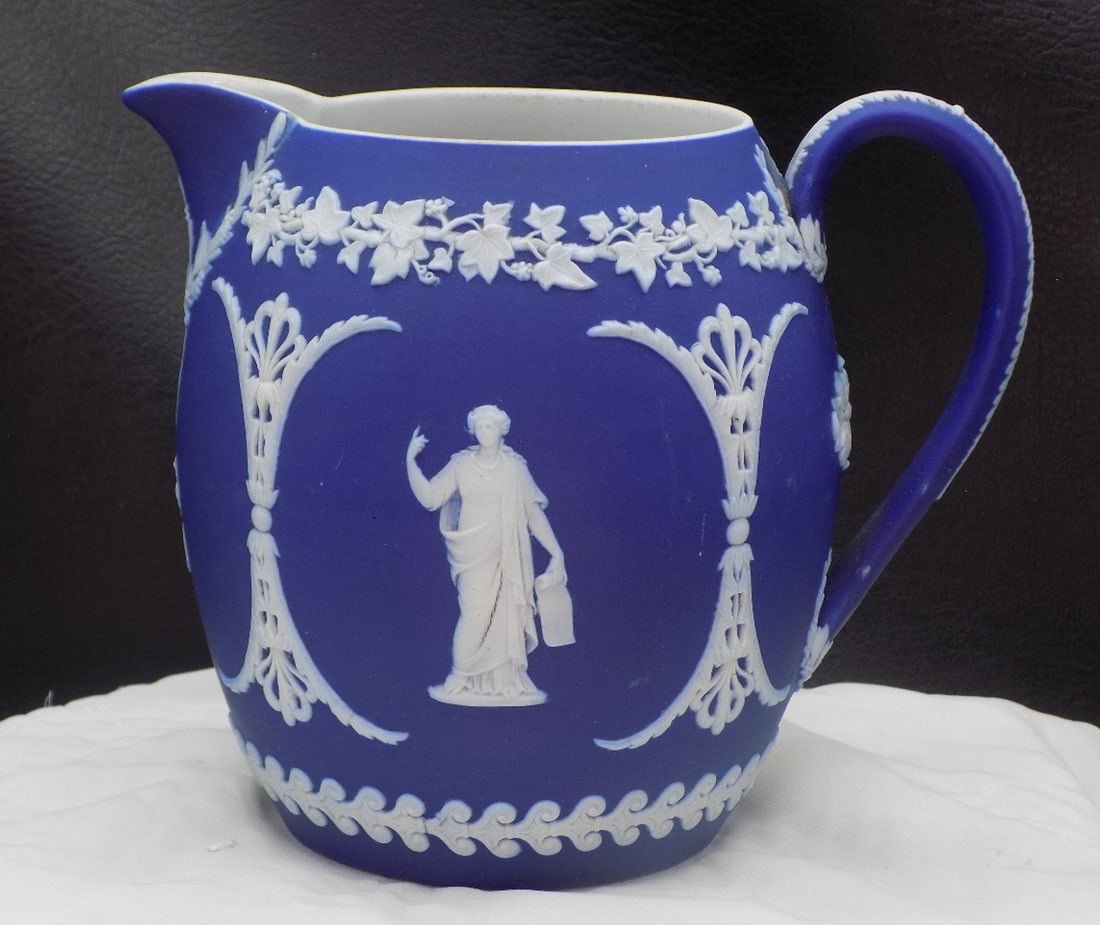 Vintage Wedgwood Jasperware pitcher (1 of 10)