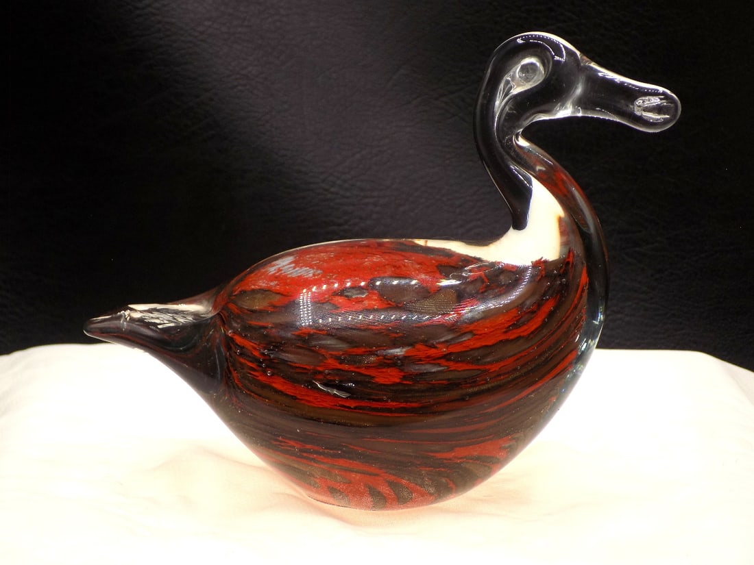 Murano art glass duck (1 of 5)