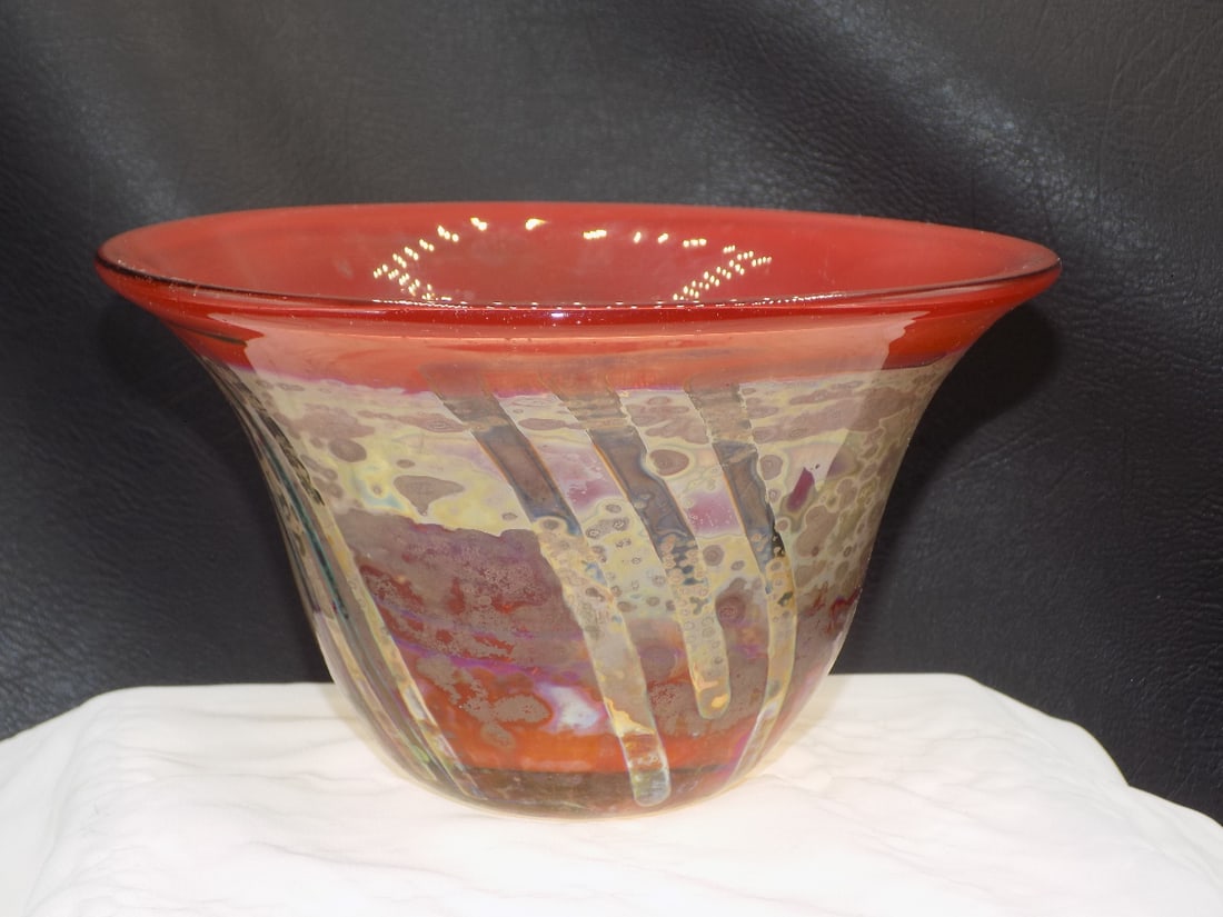 Nice Murano art glass bowl (1 of 7)