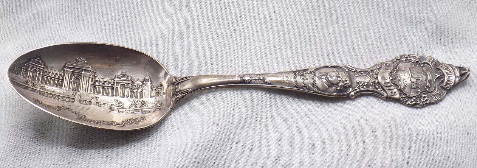 1904 sterling silver St louis World’s Fair spoon (1 of 6)