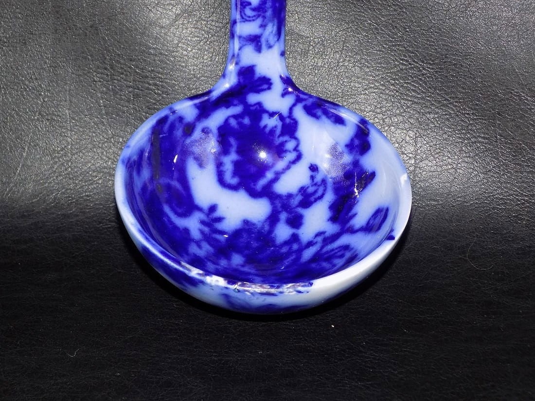 Antique Flo Blue ladle - 5