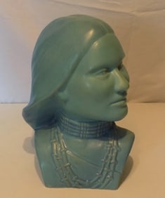 Van Briggle 1981 Limited Edition art pottery of Sacajawa Shoshoni  904