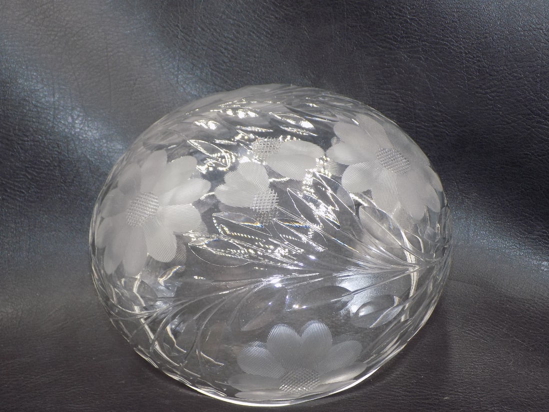 Vintage cut glass table lamp attributed to Pairpoint - 4