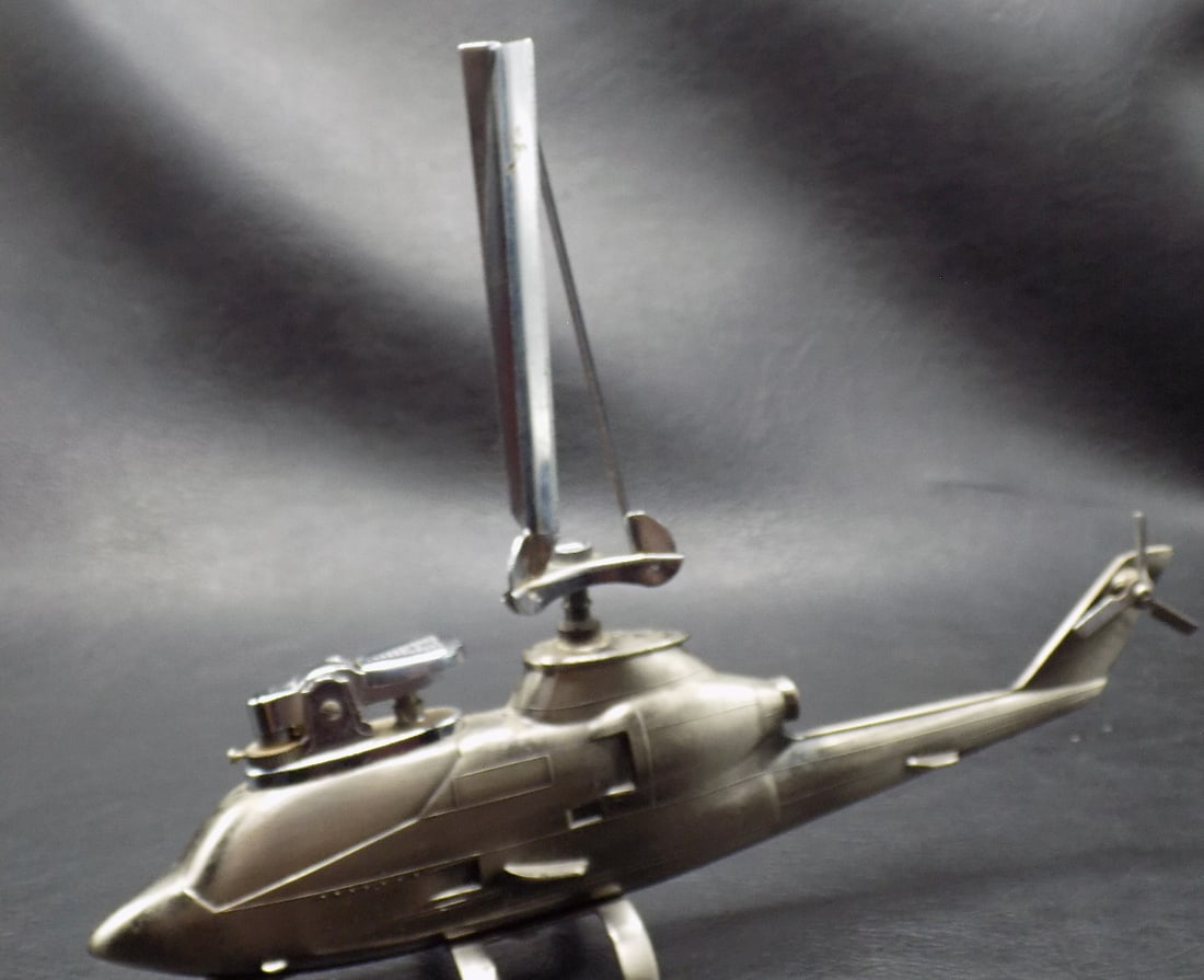 Great vintage helicopter lighter - 4