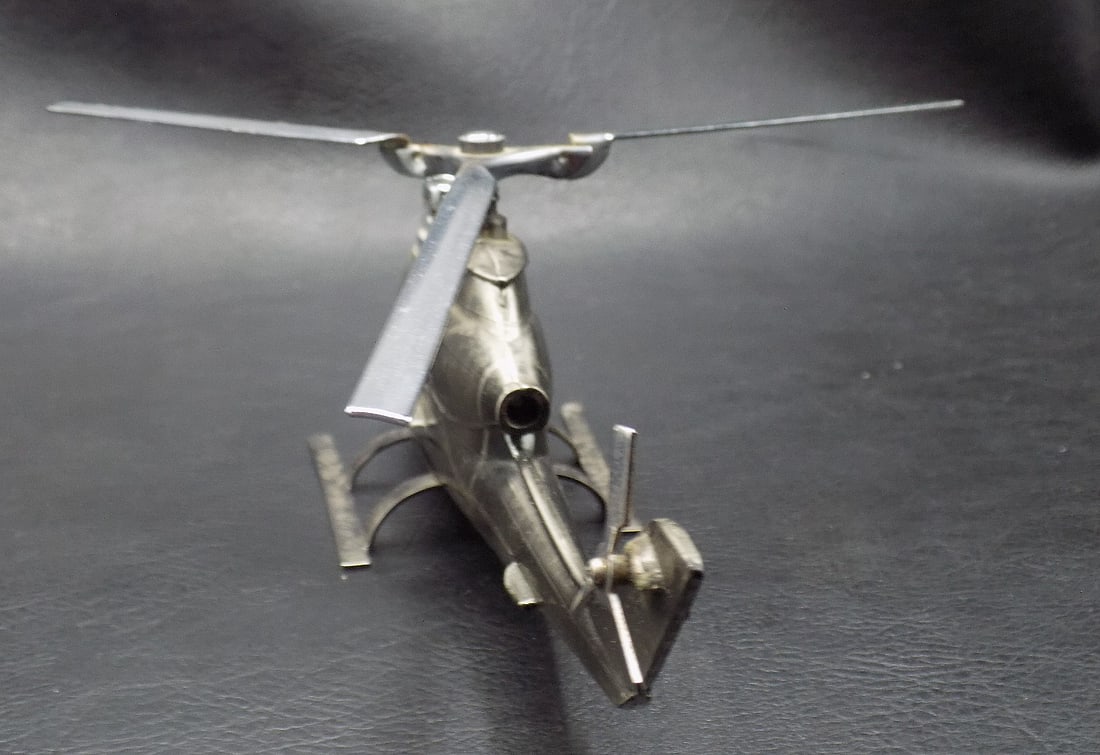 Great vintage helicopter lighter - 6
