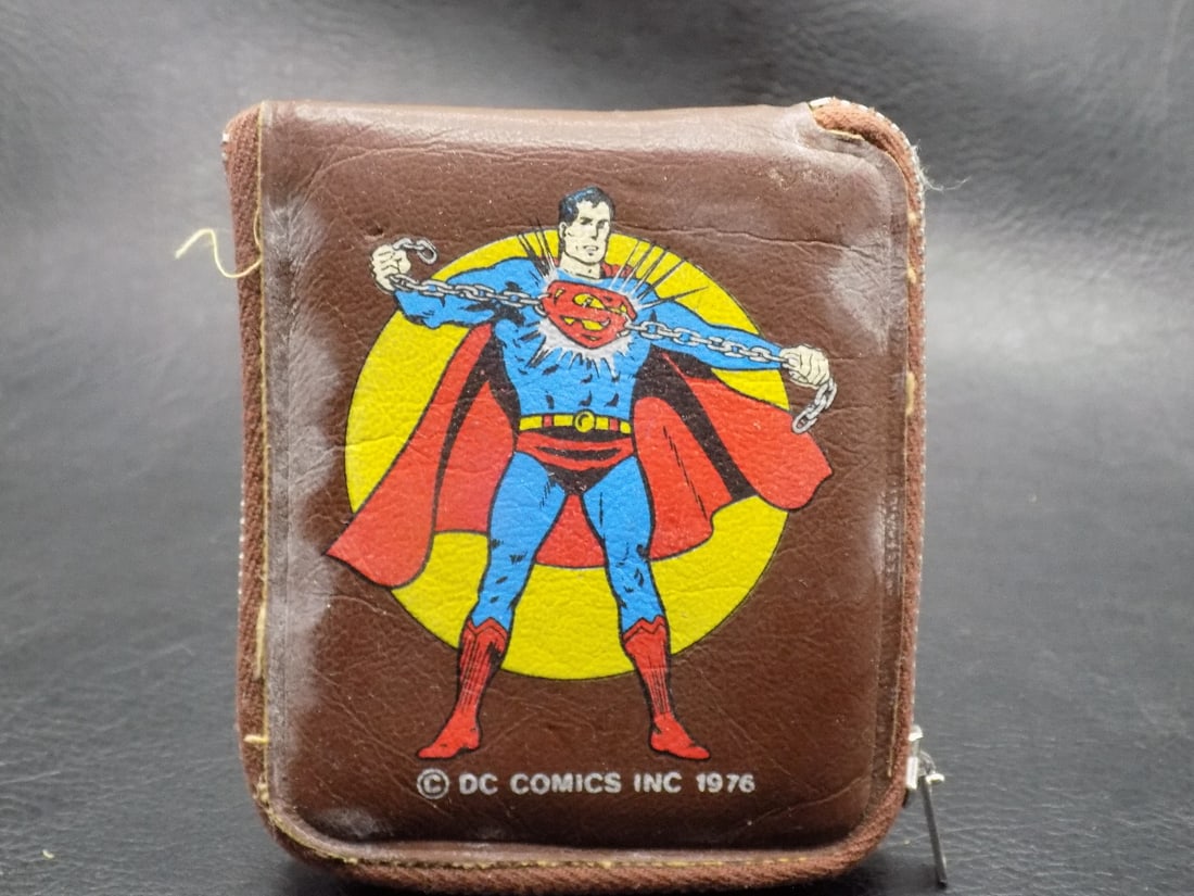 1976 Superman billfold. DC Comics (1 of 2)