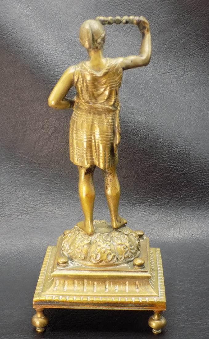 Antique Classical bronze figure - 4