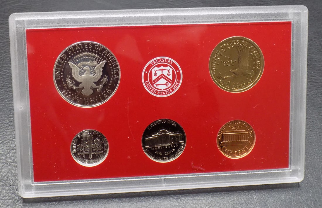 2002 S United States silver proof set. With COA - 6