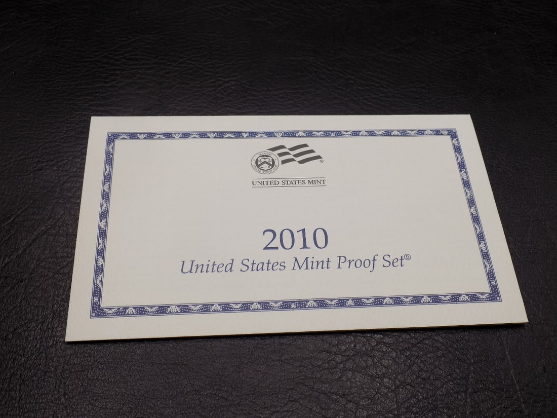 2010 S United States silver proof set. With COA - 8