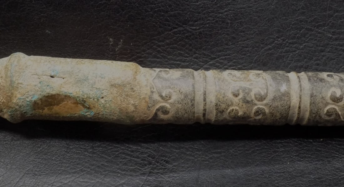 Ancient bronze trident or trishul weapon - 3
