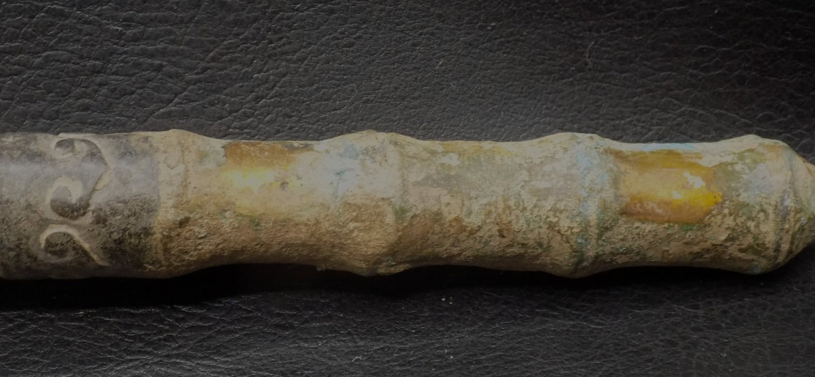 Ancient bronze trident or trishul weapon - 4