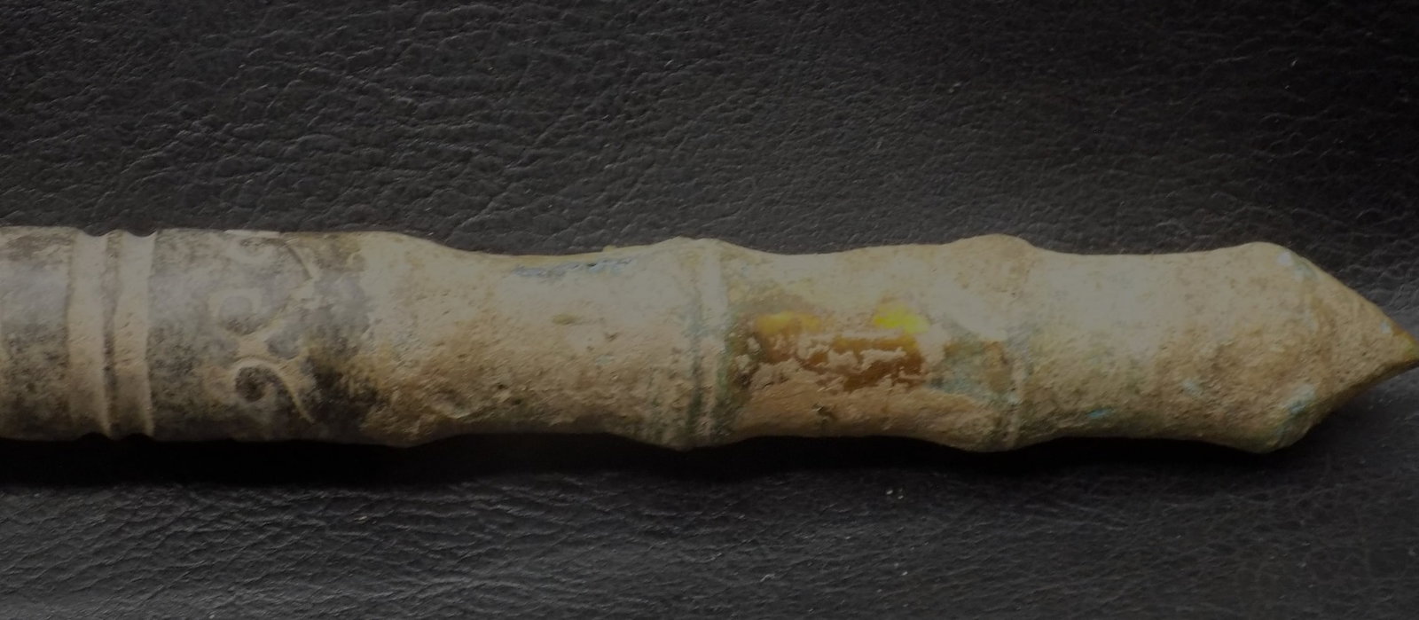 Ancient bronze trident or trishul weapon - 8