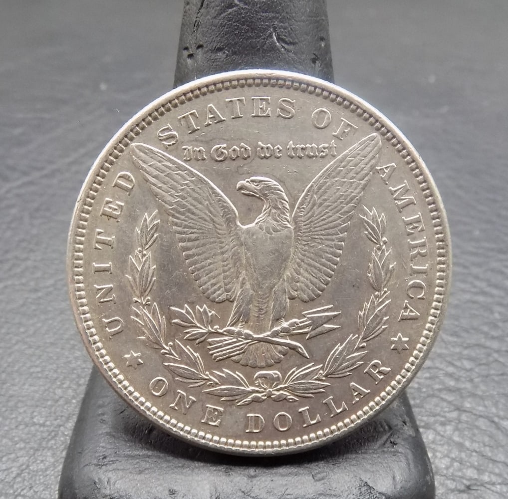 Uncirculated 1885 Morgan silver dollar - 2