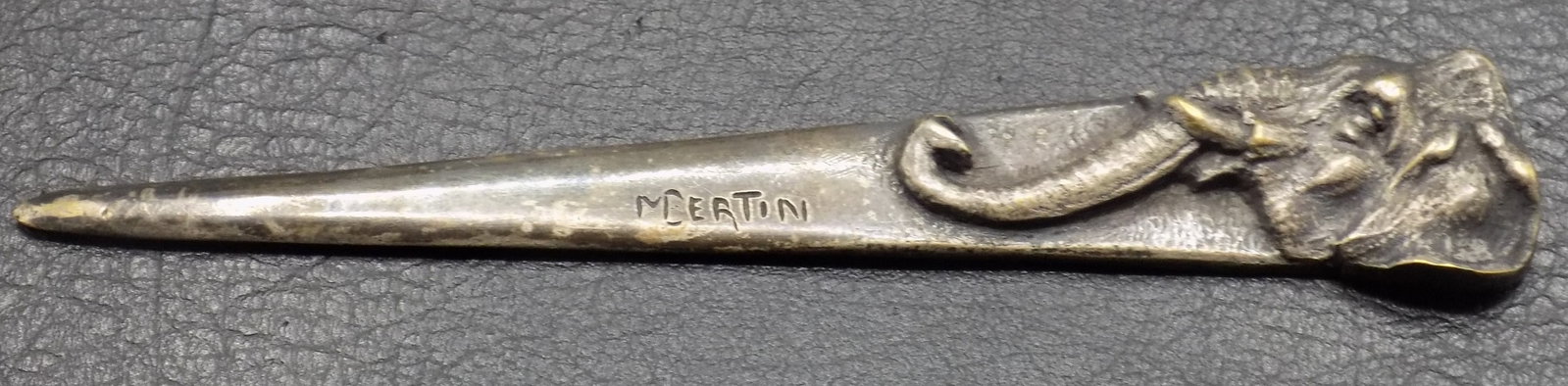 Antique elephant letter opener (1 of 3)