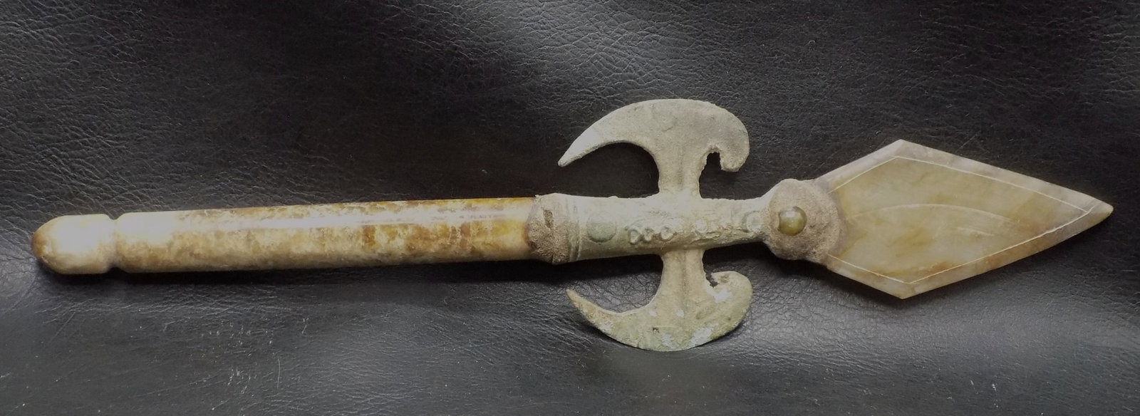 Ancient Chinese bronze and stone weapon (1 of 9)