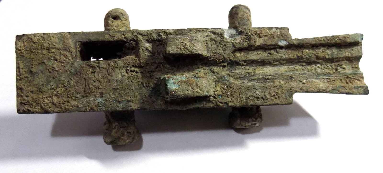 Ancient Chinese bronze crossbow trigger mechanism - 5