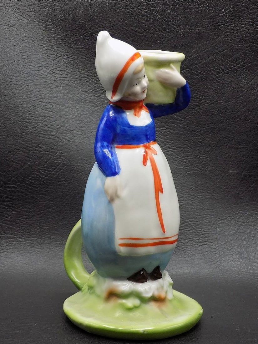 Charming vintage Dutch girl finger candle holder (1 of 5)