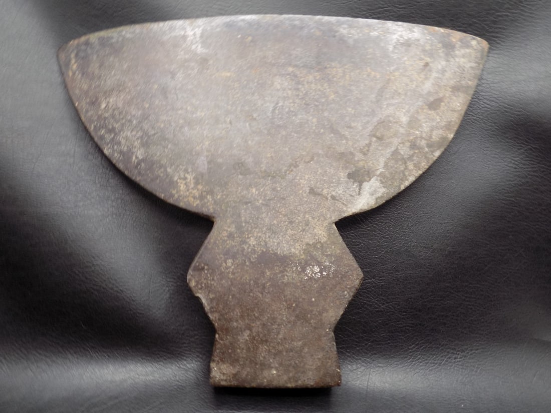 1800s large iron broad ax (1 of 5)