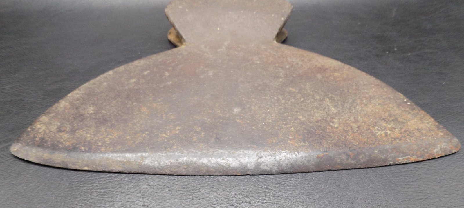 1800s large iron broad ax - 3