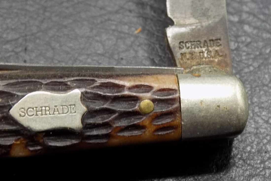 Antique Schrade pocket knife - 5