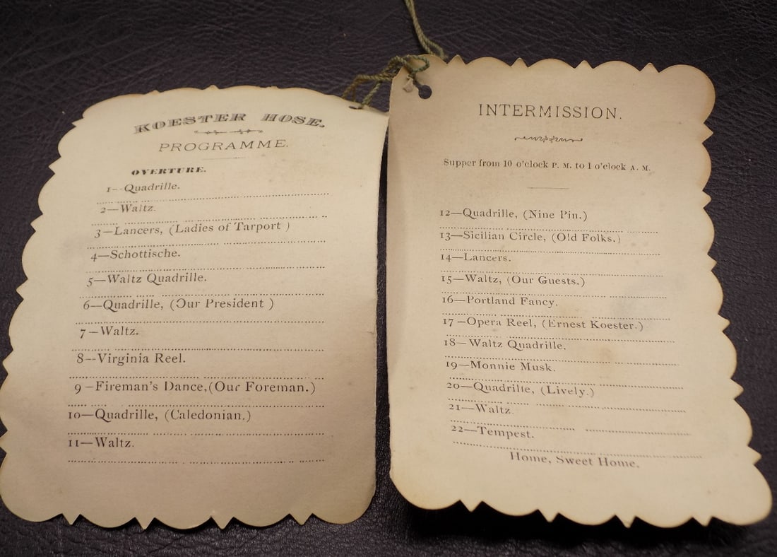 1881 Kendall PA Opera House program - 3