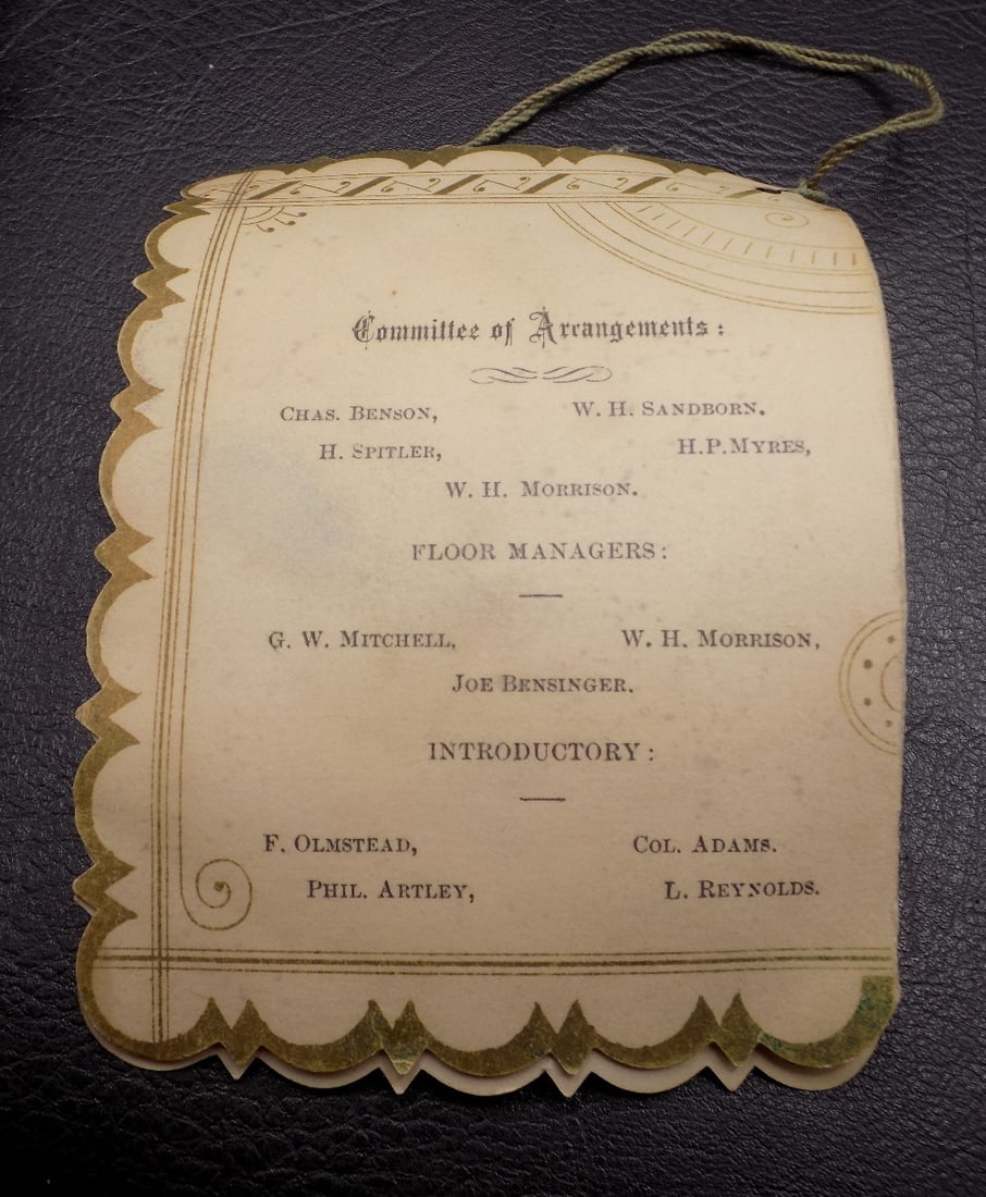 1881 Kendall PA Opera House program - 4