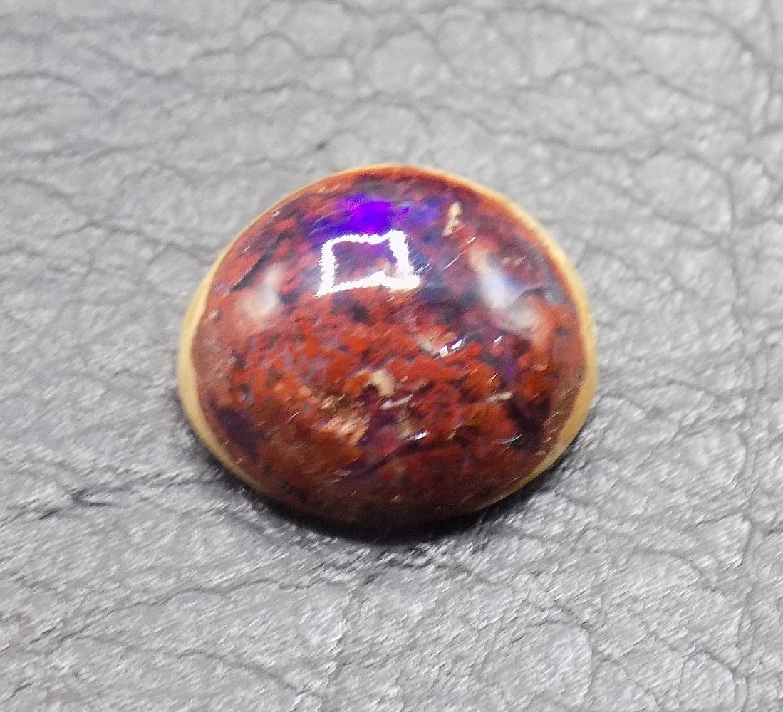 4 ct natural fire agate (1 of 2)