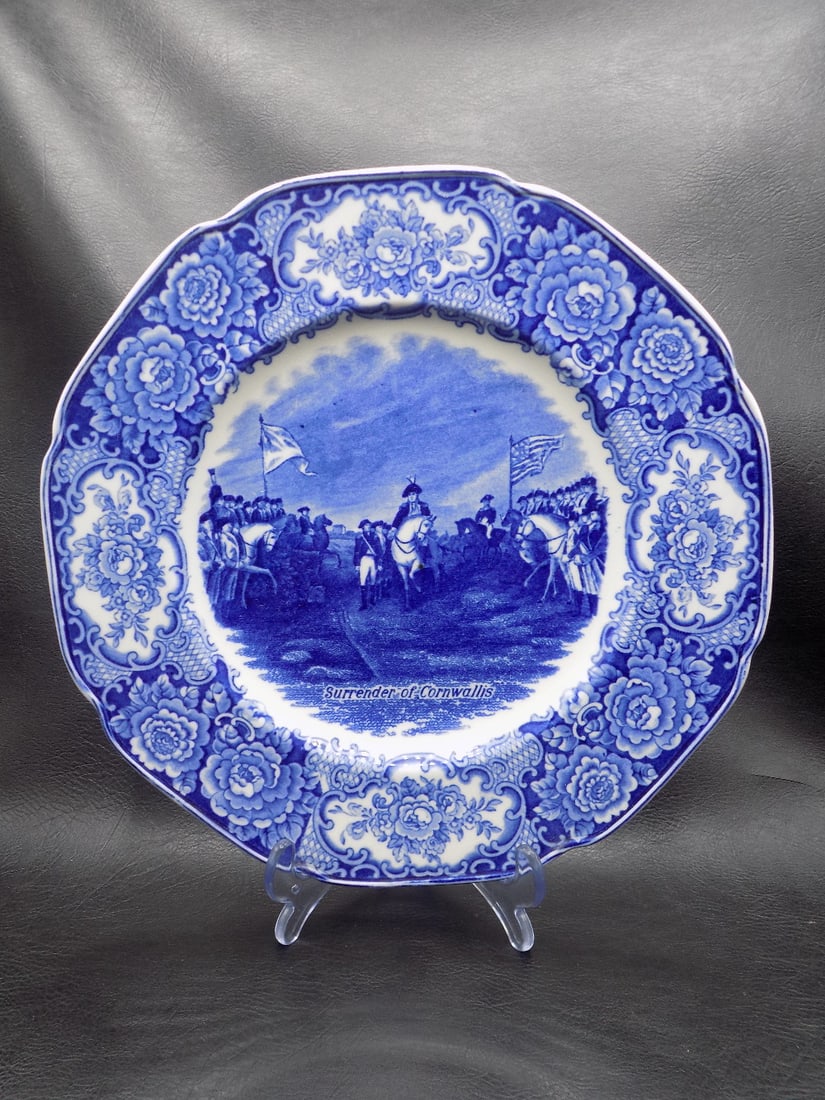 Antique George Washington Bicentenary Memorial plate. 1732-1932 (1 of 4)