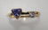 14K Tanzanite and Diamond Ring,